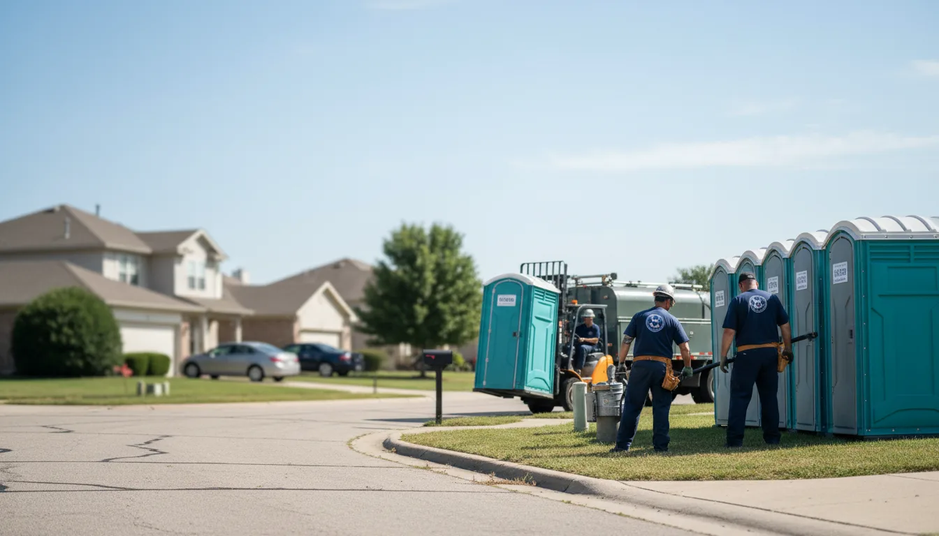 Porta Potty Rental in Rittman, OH near me